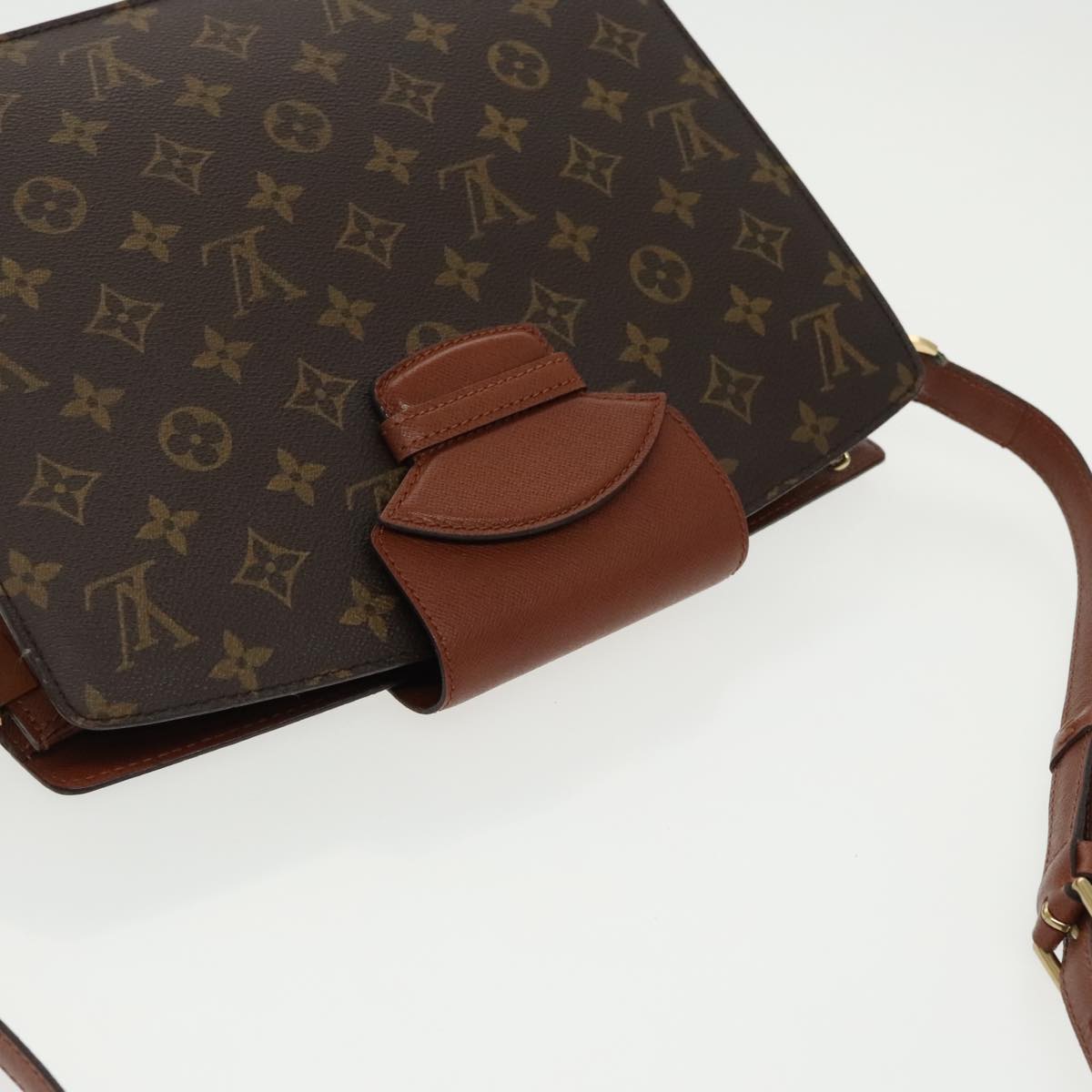 LOUIS VUITTON Monogram Kurcell Shoulder Bag M51375 LV Auth 99089