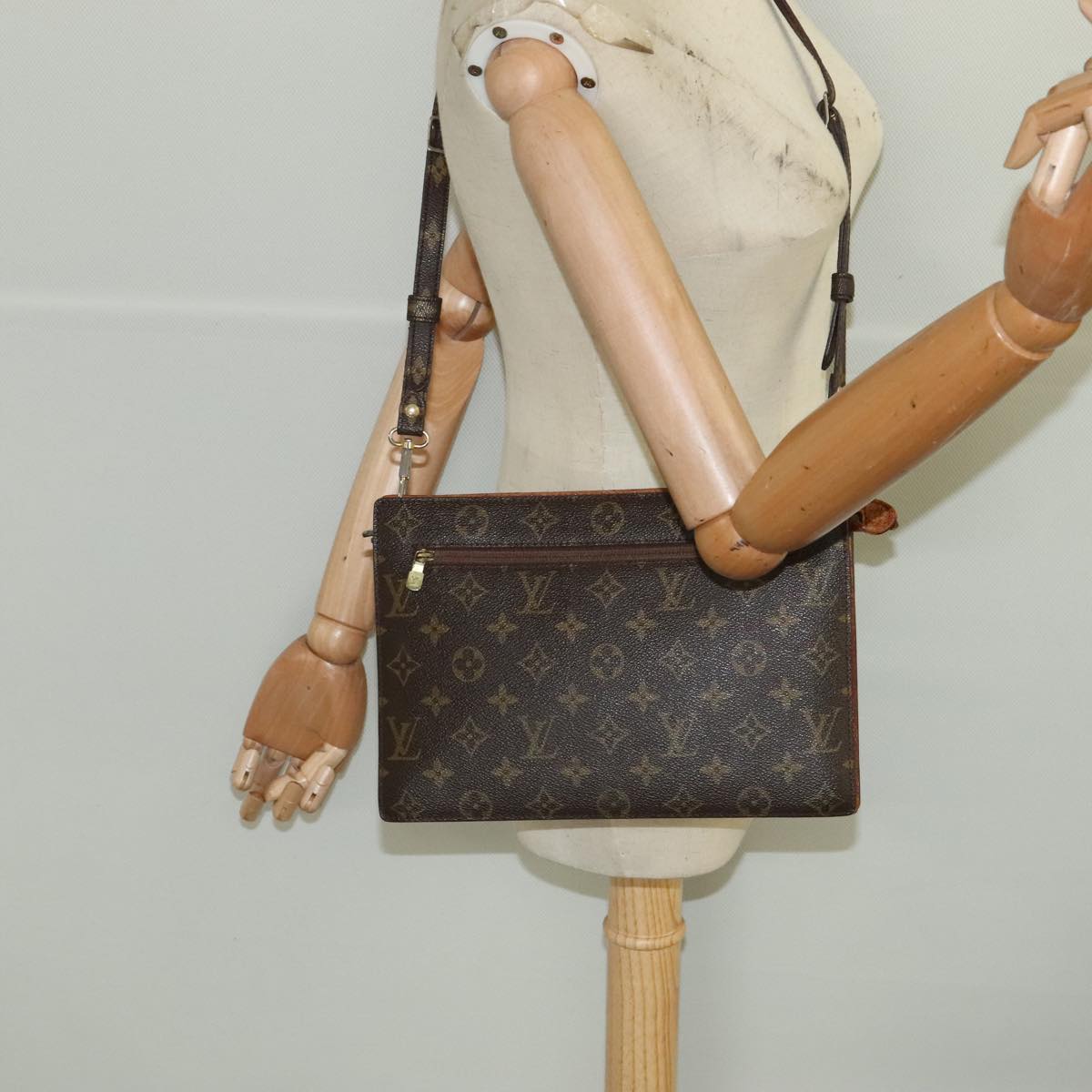 LOUIS VUITTON Monogram Angian Shoulder Bag M51205 LV Auth 99090