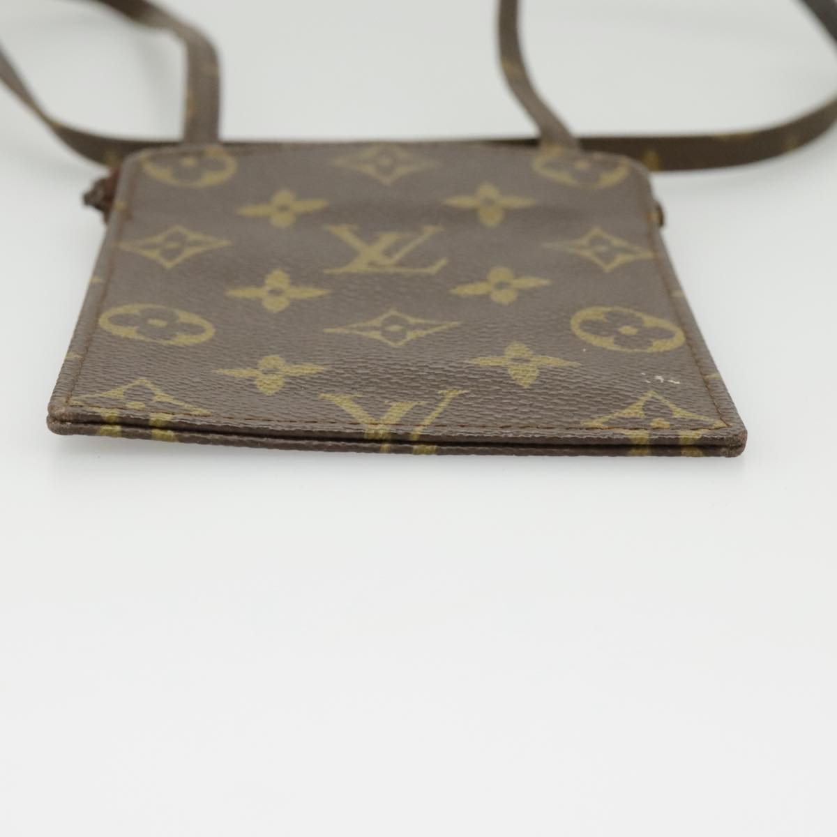 LOUIS VUITTON Monogram Pochette Secret Accessory Pouch M45484 LV Auth 99095