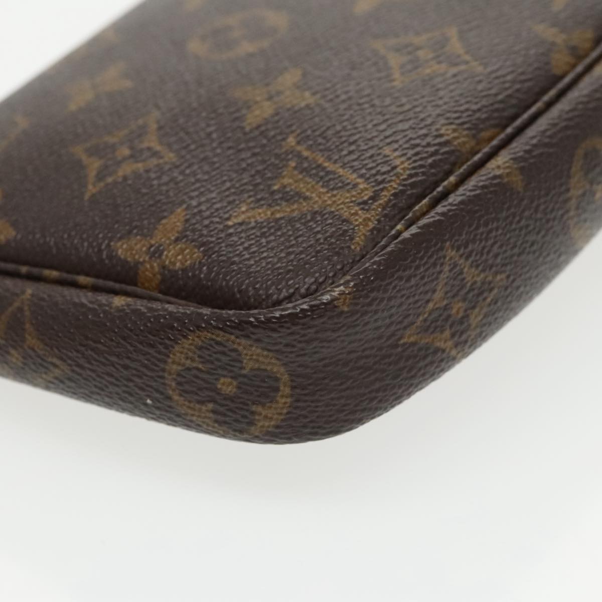 LOUIS VUITTON Monogram Pochette Accessoires Pouch M51980 LV Auth 99097