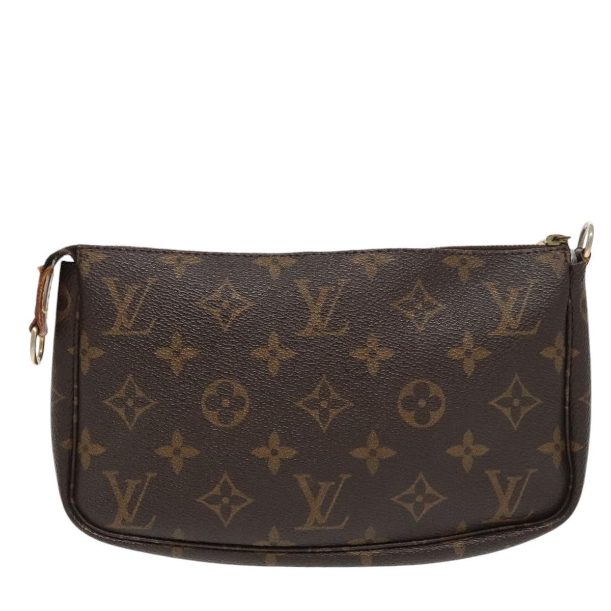 LOUIS VUITTON Monogram Pochette Accessoires Pouch M51980 LV Auth 99097