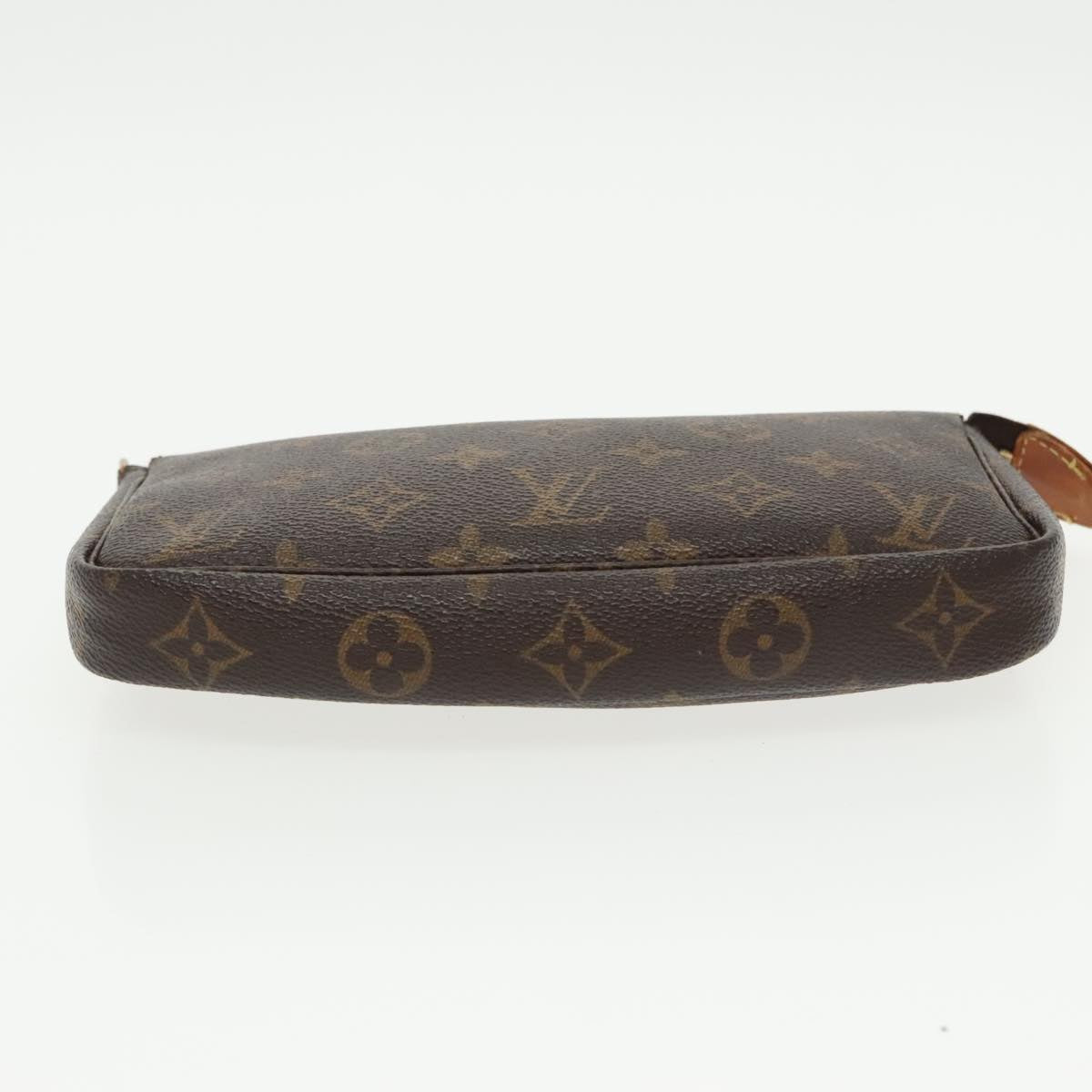 LOUIS VUITTON Monogram Pochette Accessoires Pouch M51980 LV Auth 99097