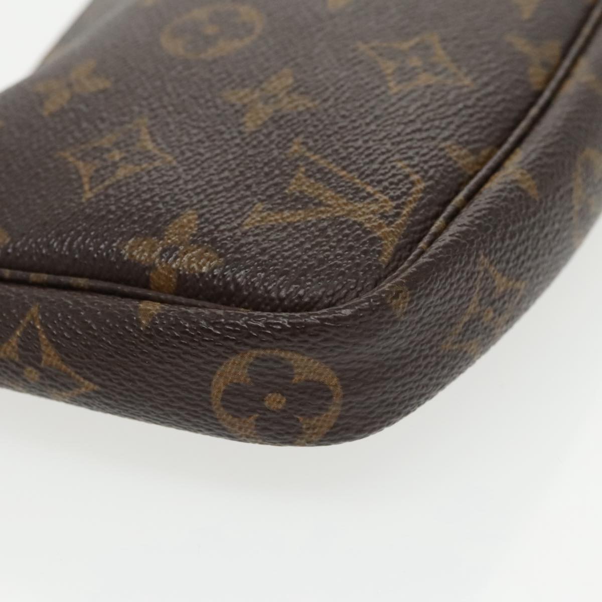 LOUIS VUITTON Monogram Pochette Accessoires Pouch M51980 LV Auth 99097