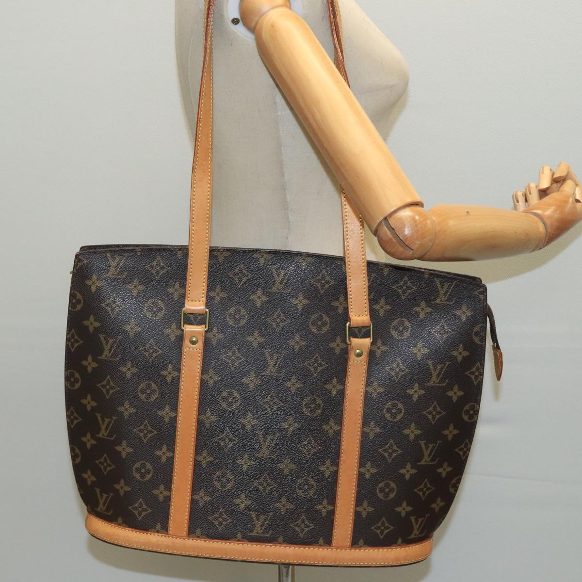 LOUIS VUITTON Monogram Babylone Tote Bag M51102 LV Auth 99099