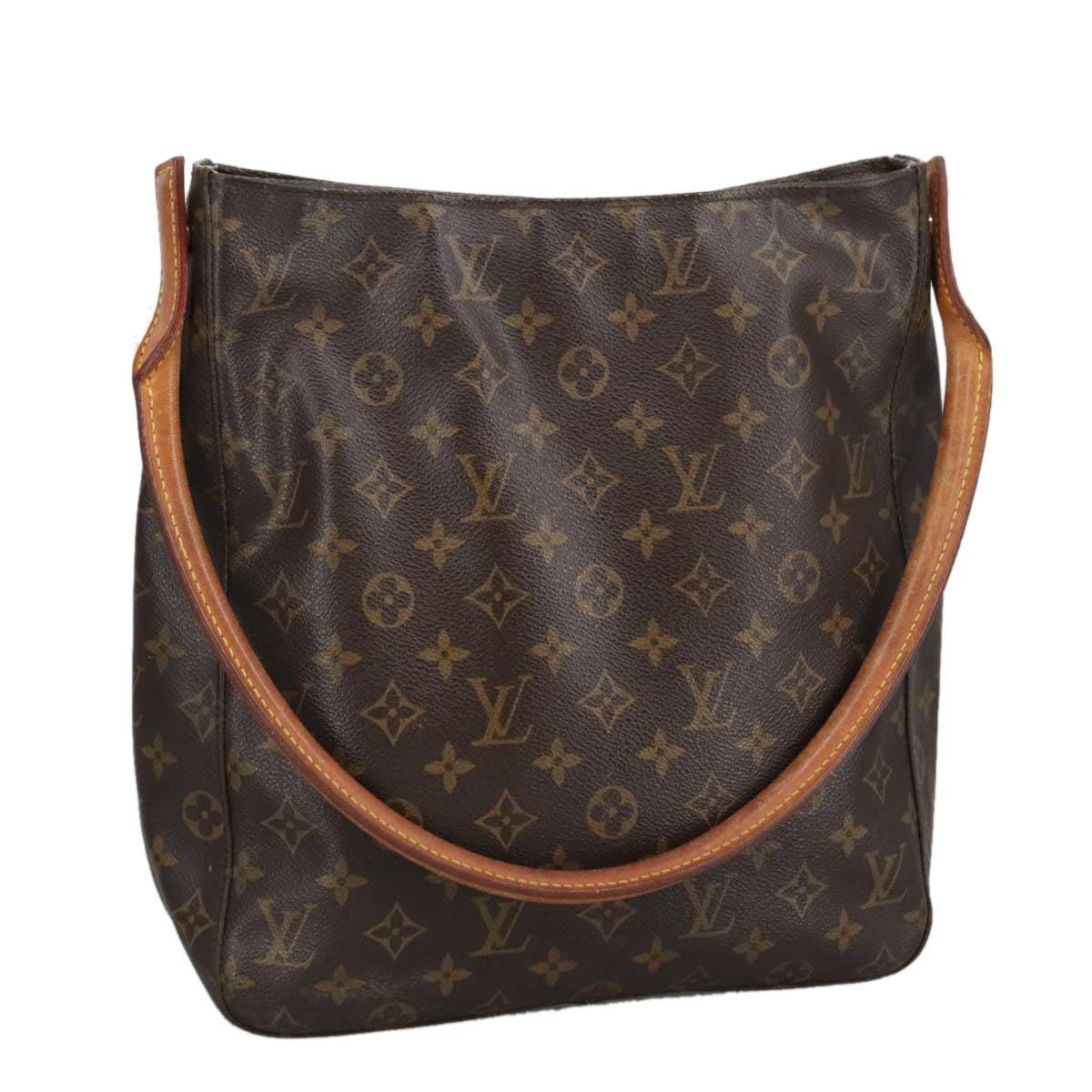 LOUIS VUITTON Monogram Looping GM Shoulder Bag M51145 LV Auth 99103