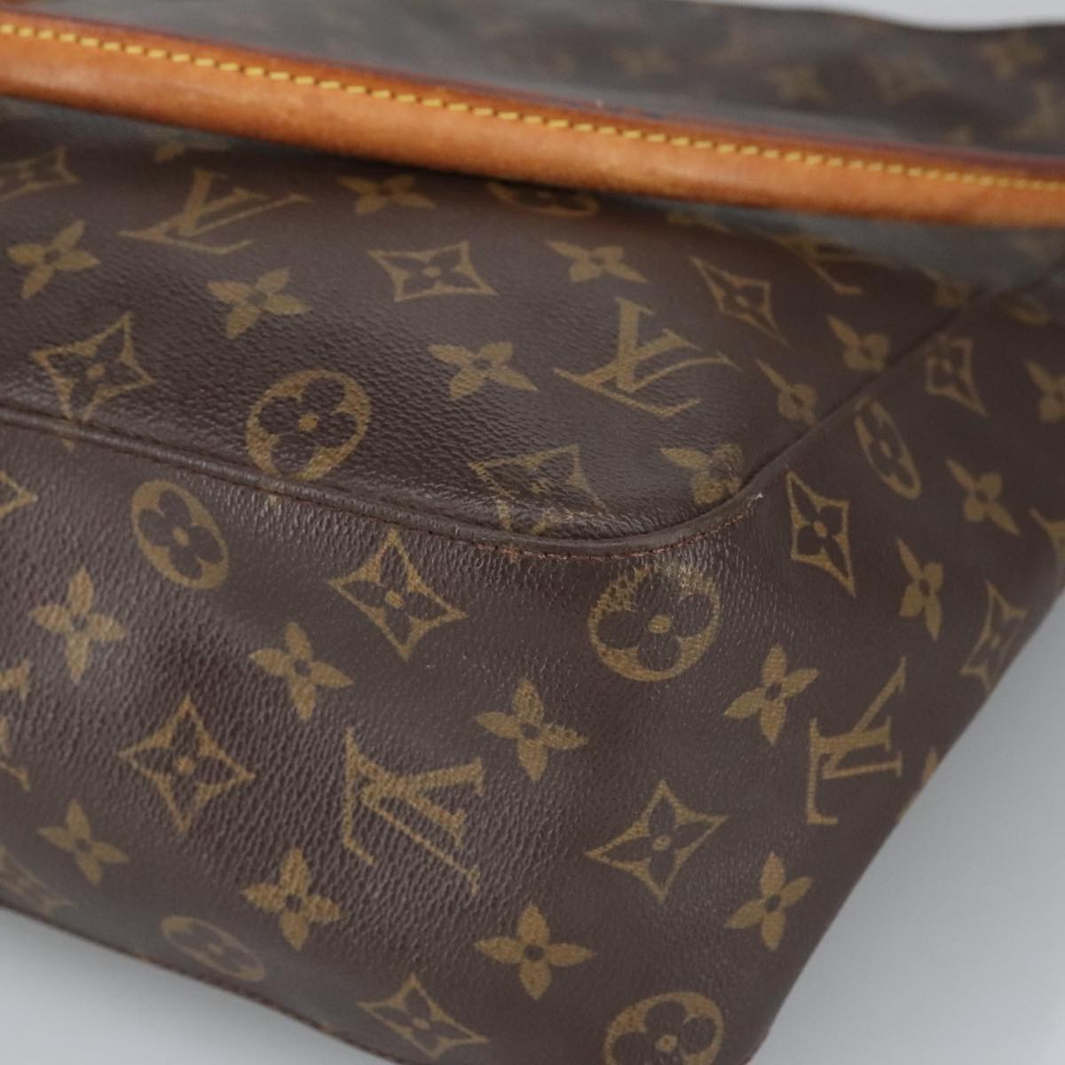 LOUIS VUITTON Monogram Looping GM Shoulder Bag M51145 LV Auth 99103