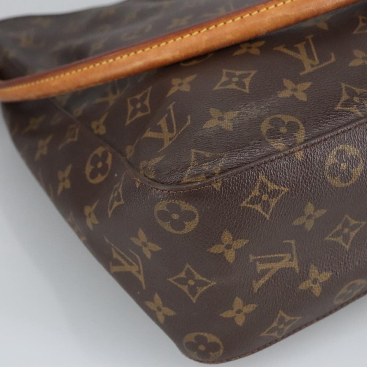 LOUIS VUITTON Monogram Looping GM Shoulder Bag M51145 LV Auth 99103