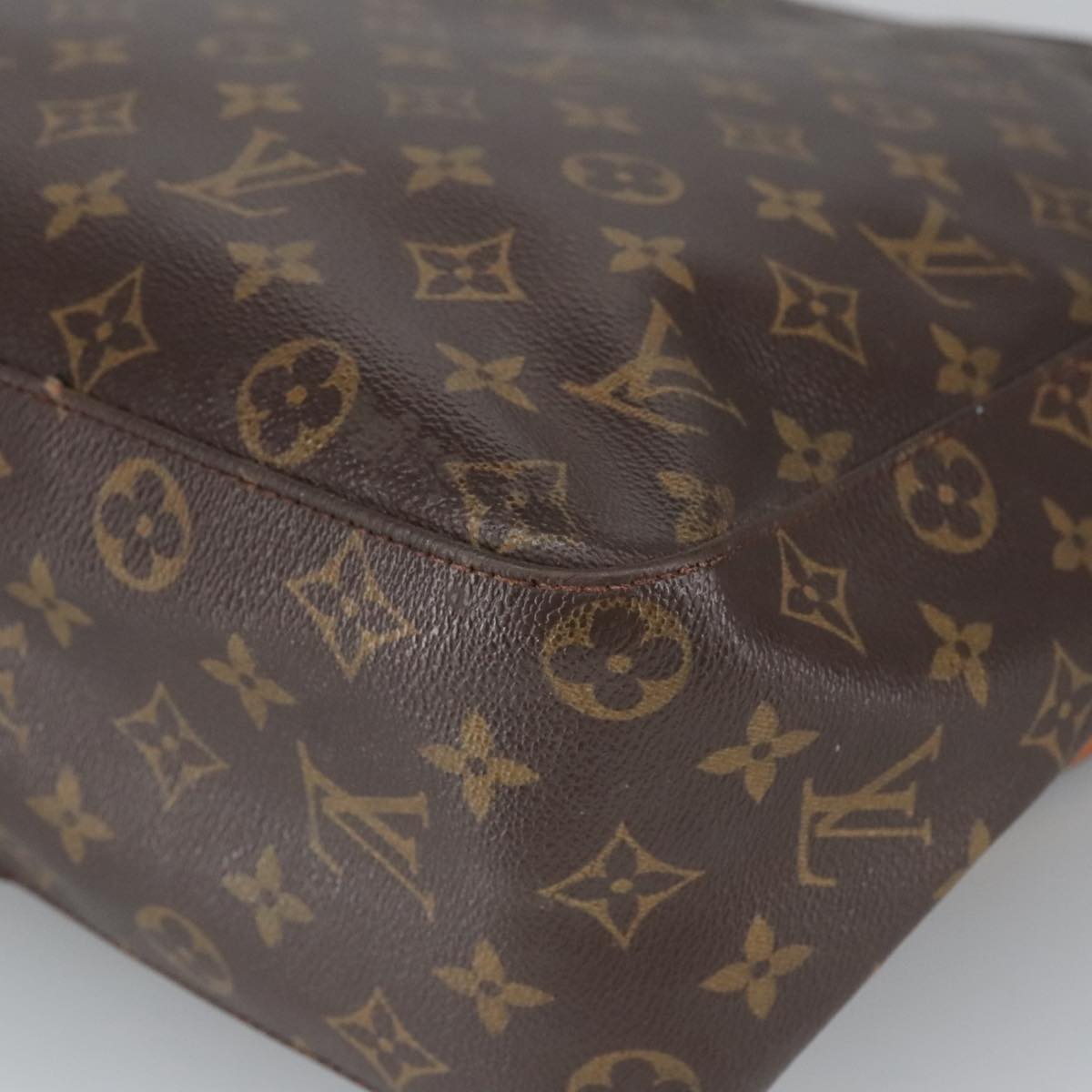 LOUIS VUITTON Monogram Looping GM Shoulder Bag M51145 LV Auth 99103