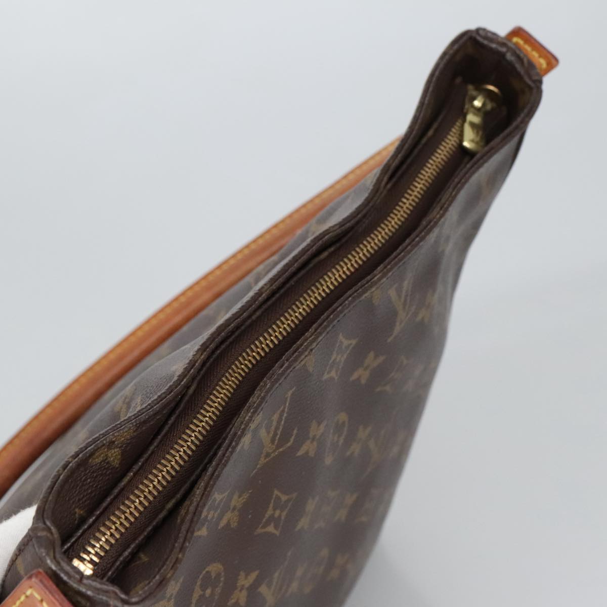 LOUIS VUITTON Monogram Looping GM Shoulder Bag M51145 LV Auth 99103