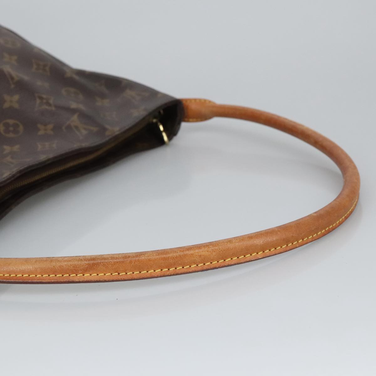 LOUIS VUITTON Monogram Looping GM Shoulder Bag M51145 LV Auth 99103