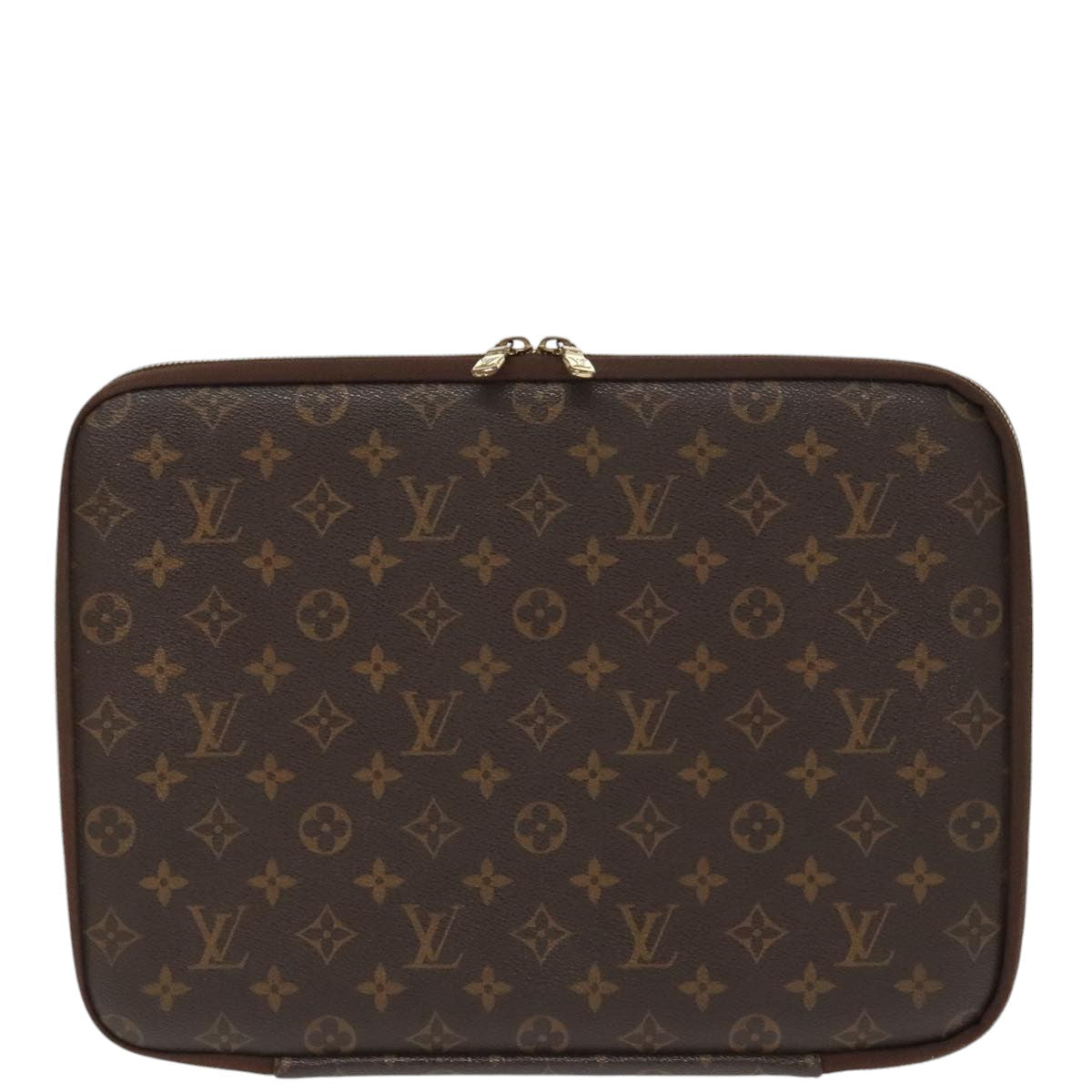 LOUIS VUITTON Monogram Computer Sleeve PM PC Case M56396 LV Auth 99106