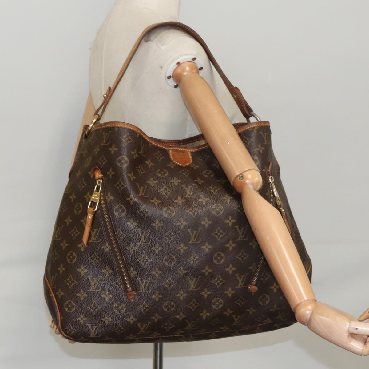 LOUIS VUITTON Monogram Delightful GM Shoulder Bag M40354 LV Auth 99107