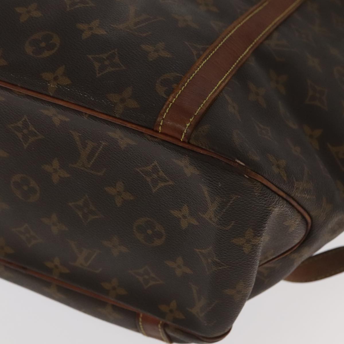 LOUIS VUITTON Monogram Sac Shopping Tote Bag M51108 LV Auth 99111