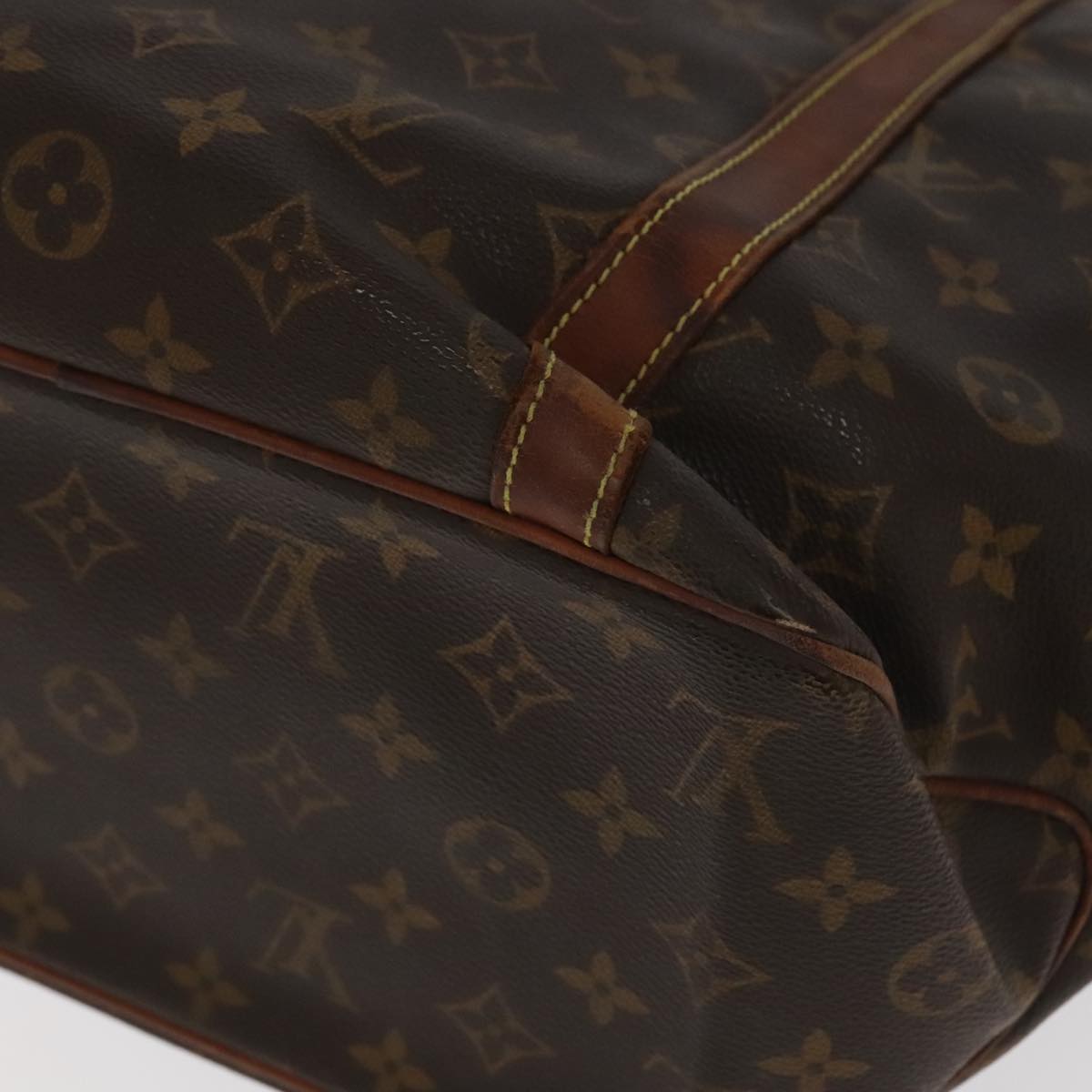 LOUIS VUITTON Monogram Sac Shopping Tote Bag M51108 LV Auth 99111