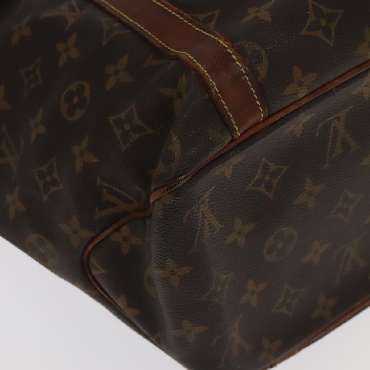 LOUIS VUITTON Monogram Sac Shopping Tote Bag M51108 LV Auth 99111