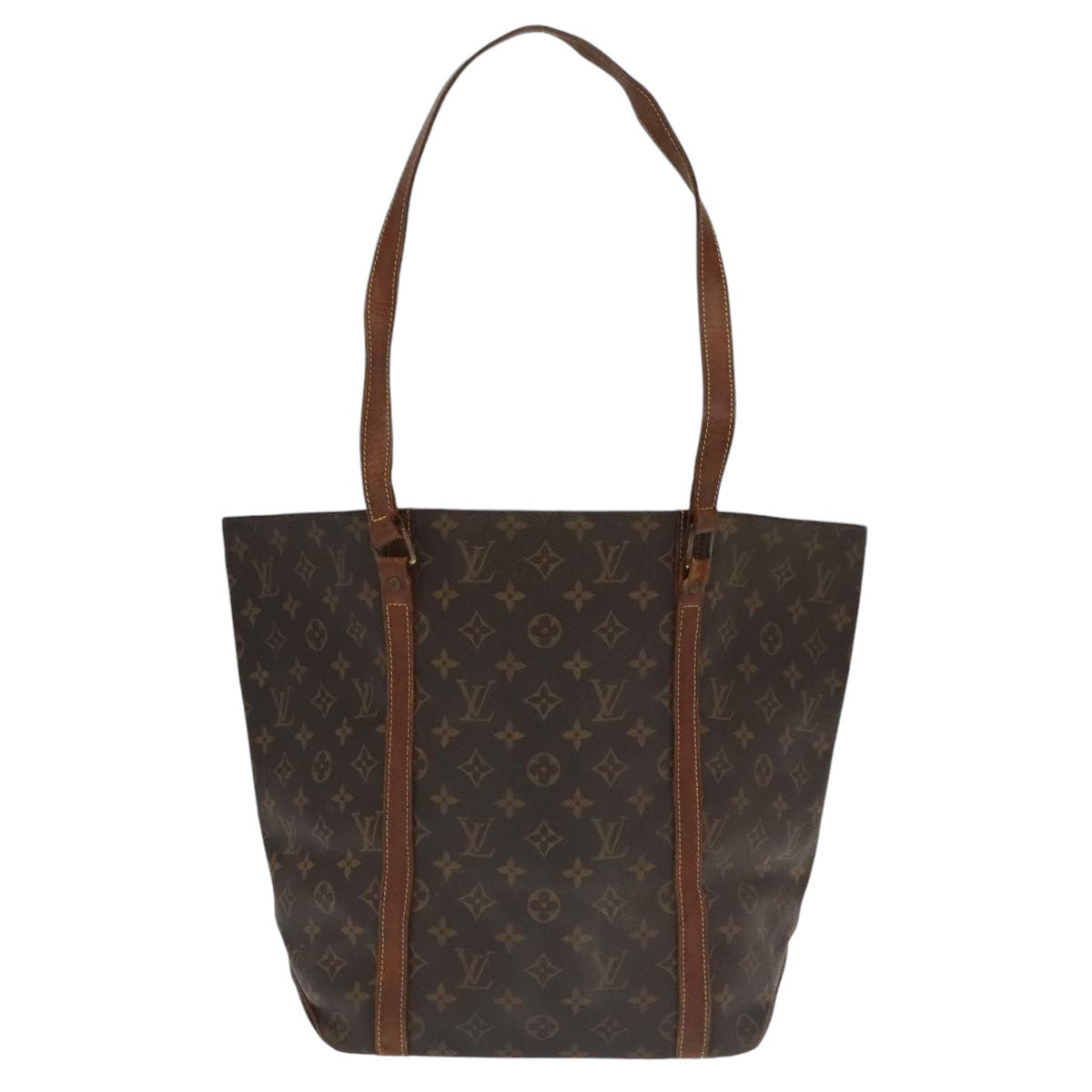 LOUIS VUITTON Monogram Sac Shopping Tote Bag M51108 LV Auth 99111