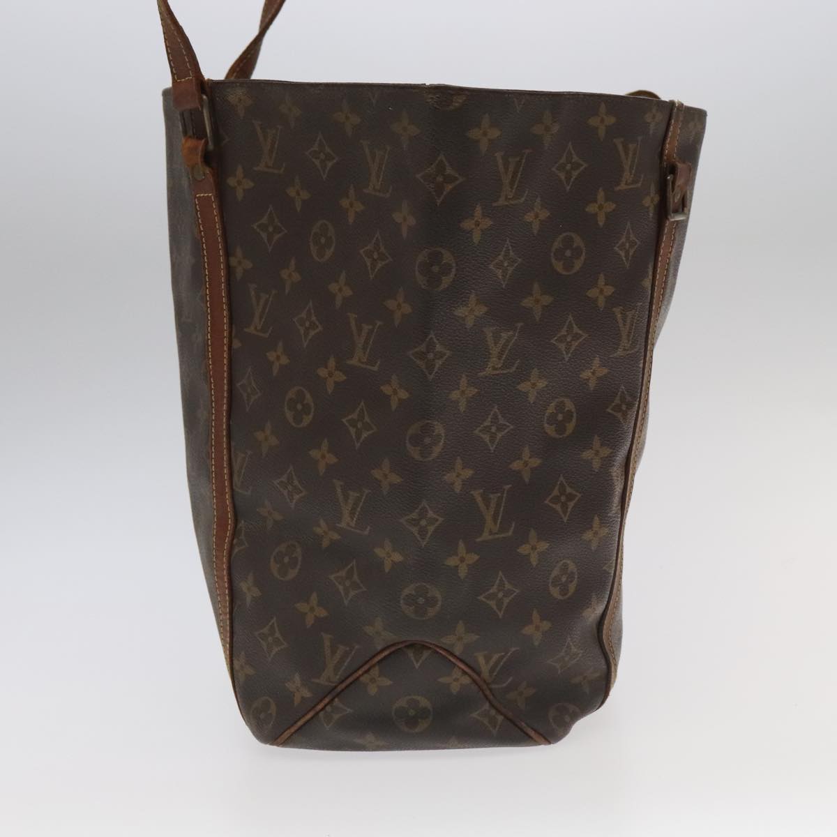 LOUIS VUITTON Monogram Sac Shopping Tote Bag M51108 LV Auth 99111