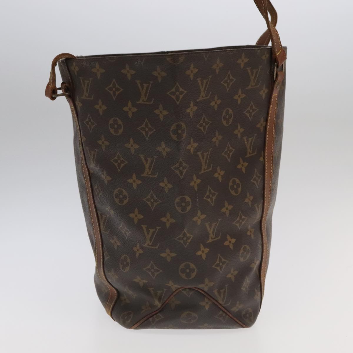 LOUIS VUITTON Monogram Sac Shopping Tote Bag M51108 LV Auth 99111