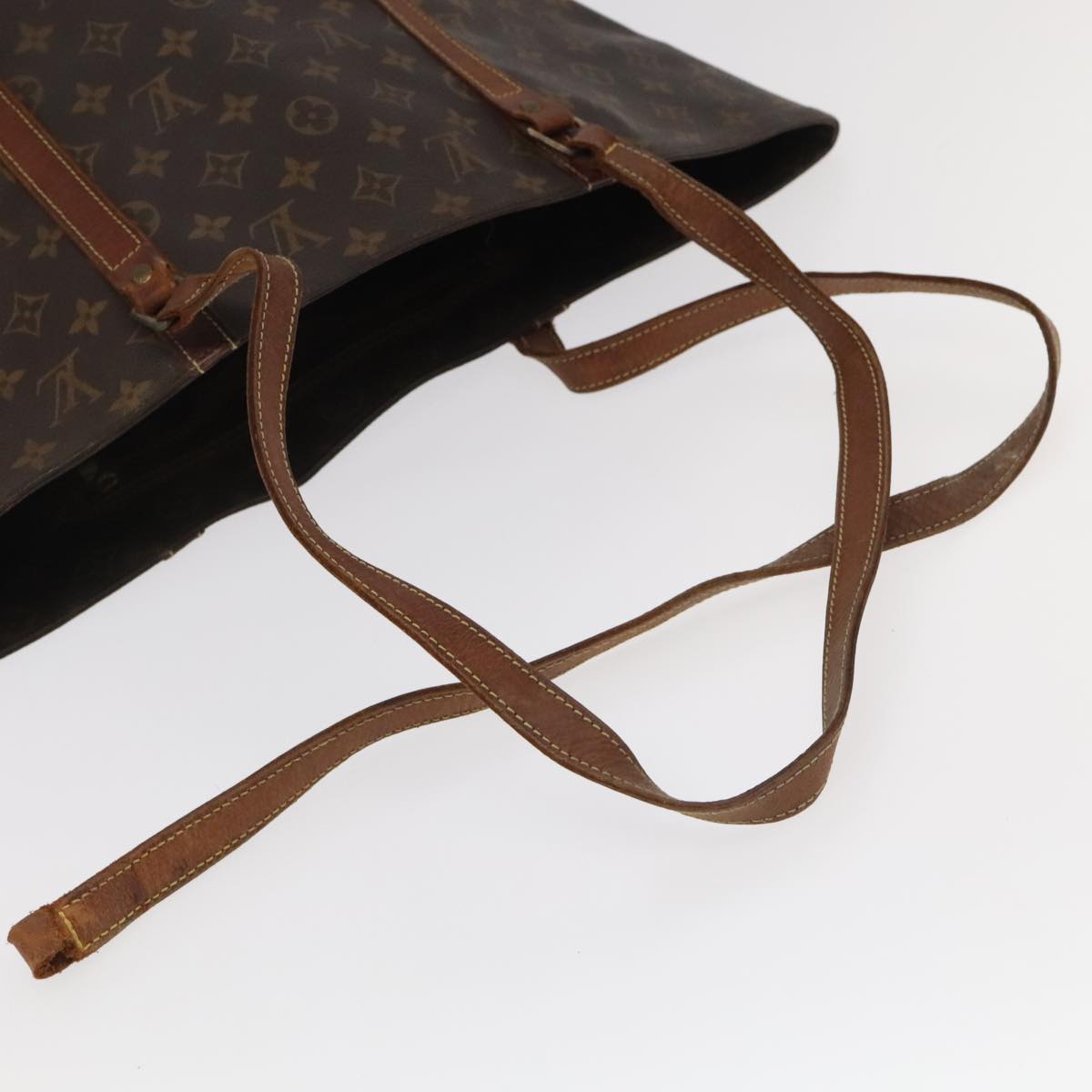 LOUIS VUITTON Monogram Sac Shopping Tote Bag M51108 LV Auth 99111