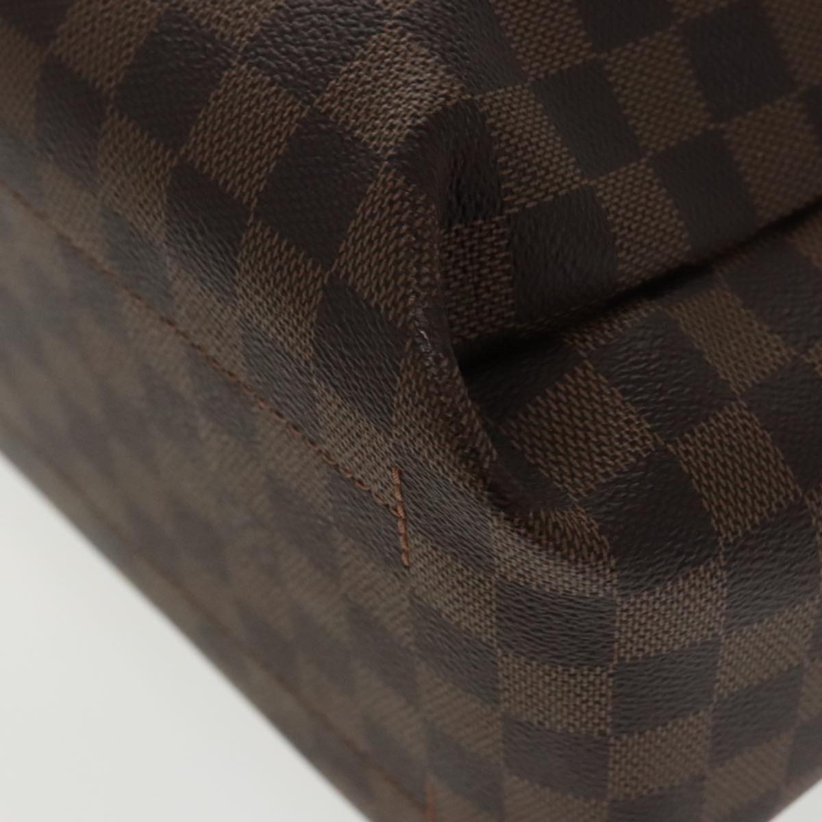 LOUIS VUITTON Damier Ebene Belmont NV MM Tote Bag N60294 LV Auth 99118