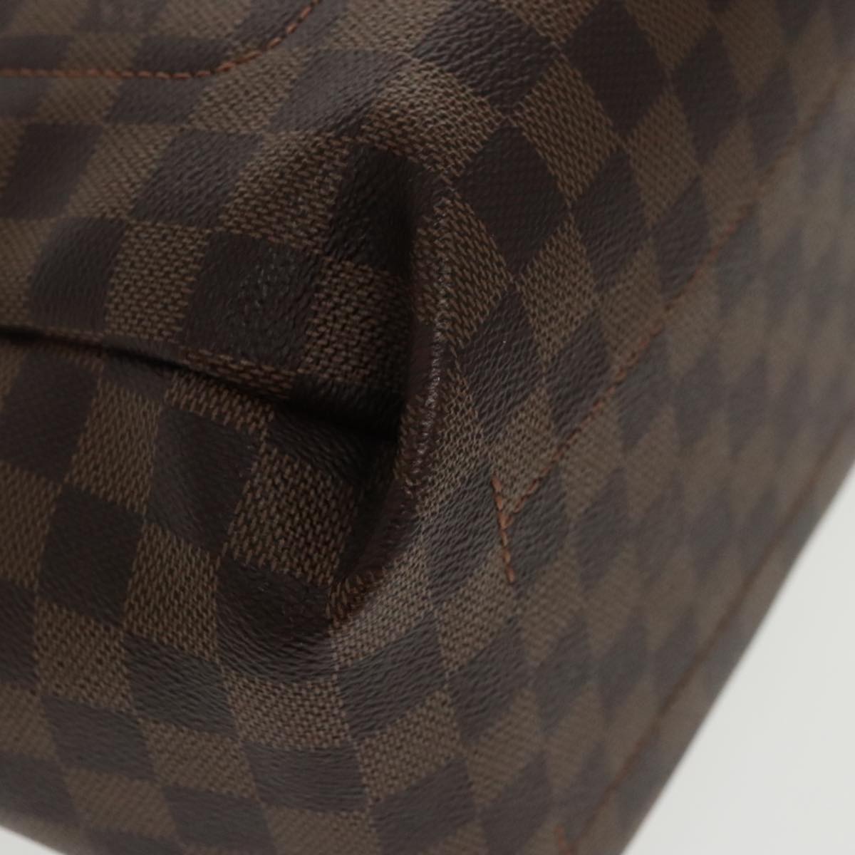 LOUIS VUITTON Damier Ebene Belmont NV MM Tote Bag N60294 LV Auth 99118