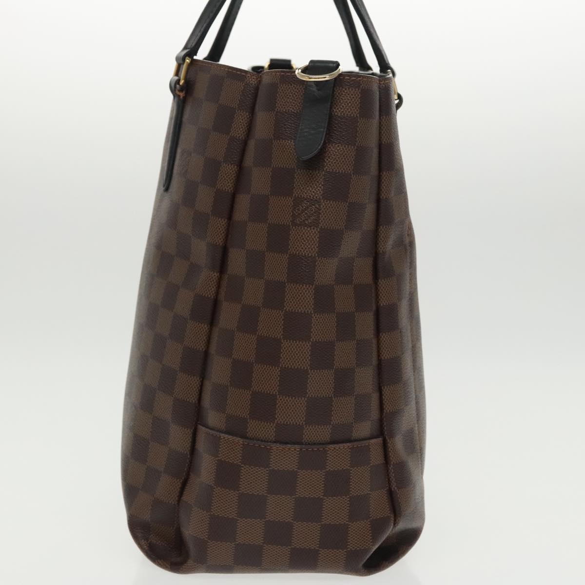 LOUIS VUITTON Damier Ebene Belmont NV MM Tote Bag N60294 LV Auth 99118