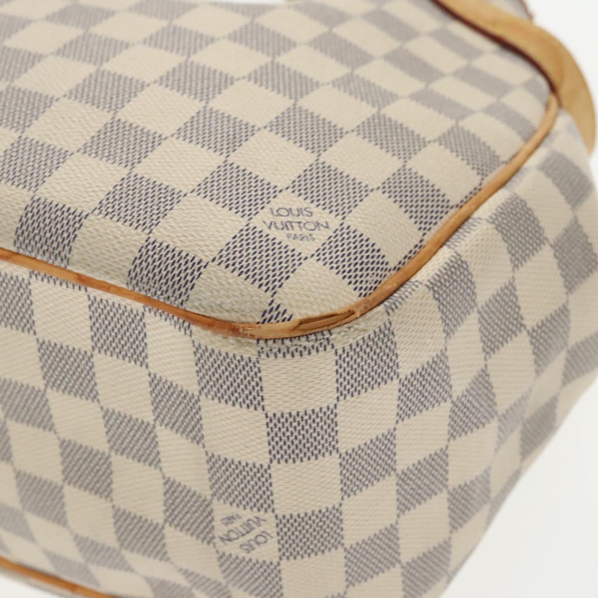 LOUIS VUITTON Damier Azur Batignolles Horizontal Tote Bag N48172 LV Auth 99119