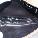 CELINE Macadam Canvas Shoulder Bag Beige Auth 99164-10