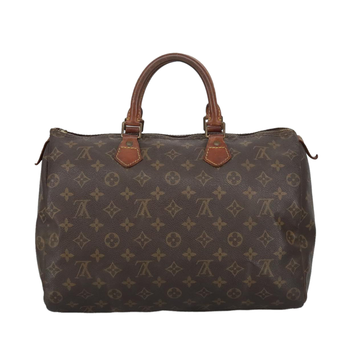 LOUIS VUITTON Monogram Speedy 35 Hand Bag M41524 LV Auth 99169 - 0