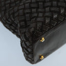 BALLY Hand Bag Leather Brown Auth 99175-13