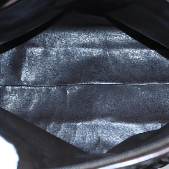 BALLY Hand Bag Leather Brown Auth 99175