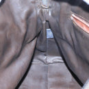 BALLY Hand Bag Leather Brown Auth 99175-18