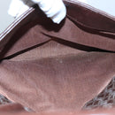 BALLY Hand Bag Leather Brown Auth 99175-20