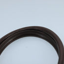 BALLY Hand Bag Leather Brown Auth 99175-8