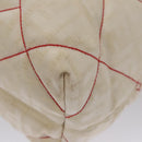 FENDI Zucca Canvas Chain Tote Bag Beige Auth 99179-16