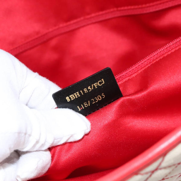 FENDI Zucca Canvas Chain Tote Bag Beige Auth 99179