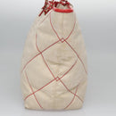 FENDI Zucca Canvas Chain Tote Bag Beige Auth 99179-3