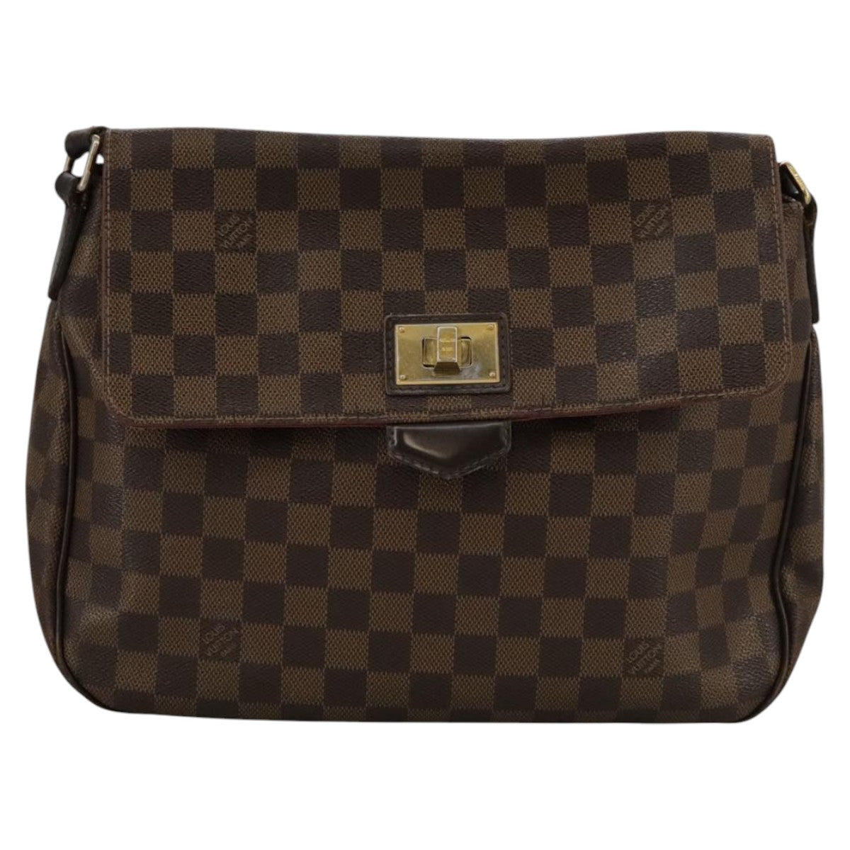 LOUIS VUITTON Damier Ebene Buzaslowsbury Shoulder Bag N41178 LV Auth 99190