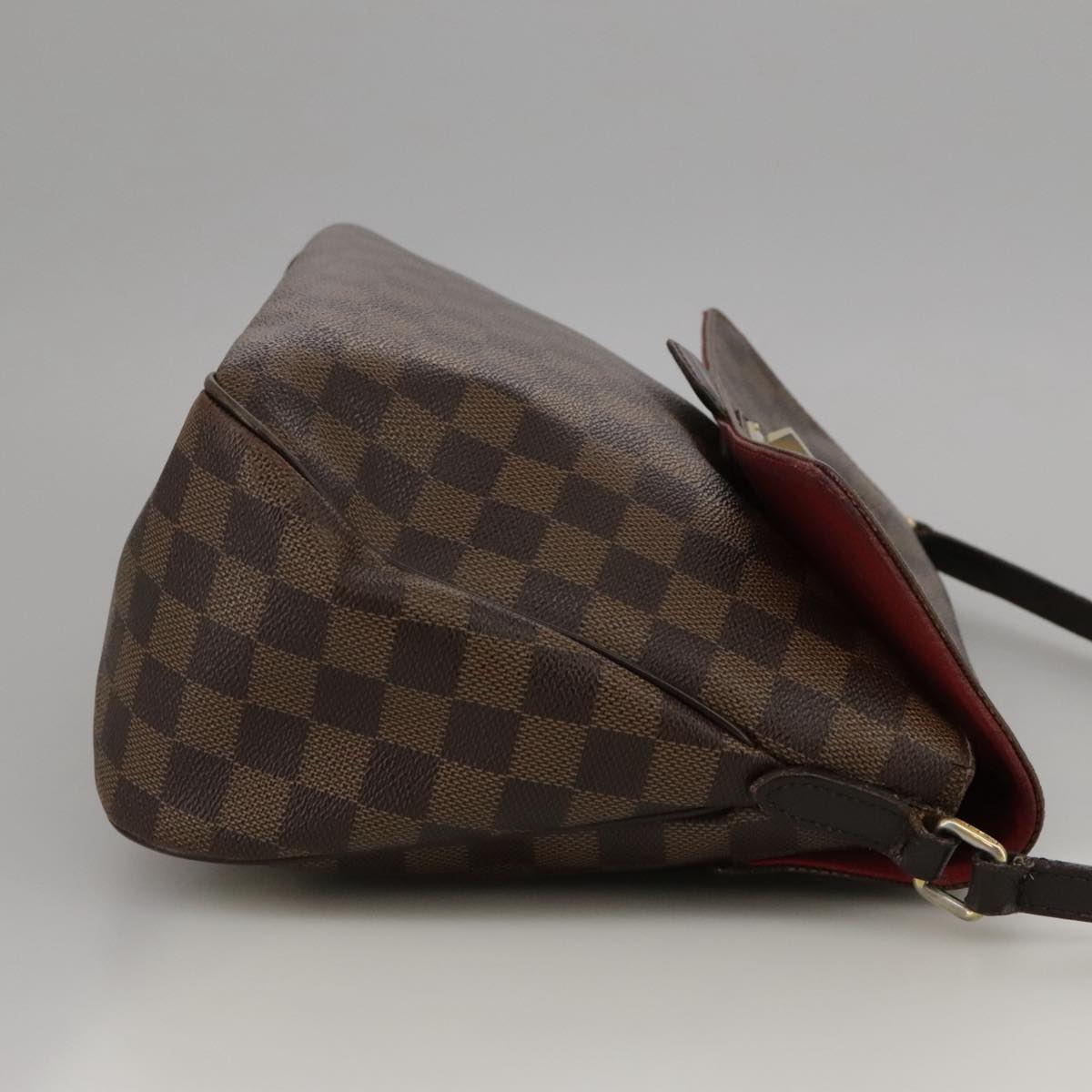 LOUIS VUITTON Damier Ebene Buzaslowsbury Shoulder Bag N41178 LV Auth 99190