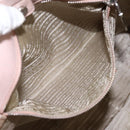 PRADA Hand Bag Leather Pink Auth 99198-21