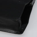 PRADA Shoulder Bag Canvas Black Auth 99211-15