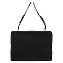 PRADA Shoulder Bag Canvas Black Auth 99211-2