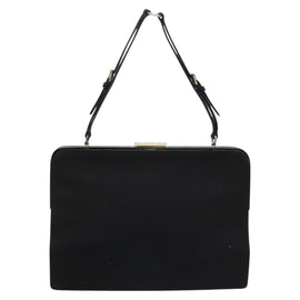 PRADA Shoulder Bag Canvas Black Auth 99211 - 0