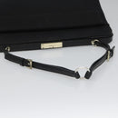 PRADA Shoulder Bag Canvas Black Auth 99211-7