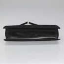 PRADA Shoulder Bag Canvas Black Auth 99211-5