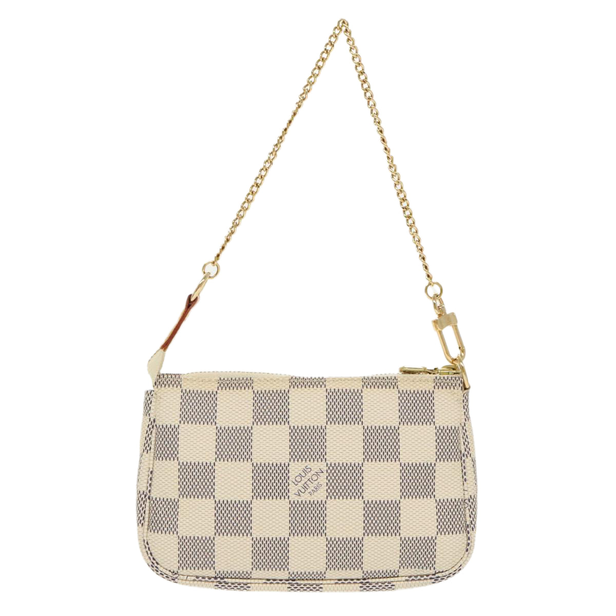 LOUIS VUITTON Damier Azur Mini Pochette Accessoires Pouch N63005 LV Auth 99220 - 0