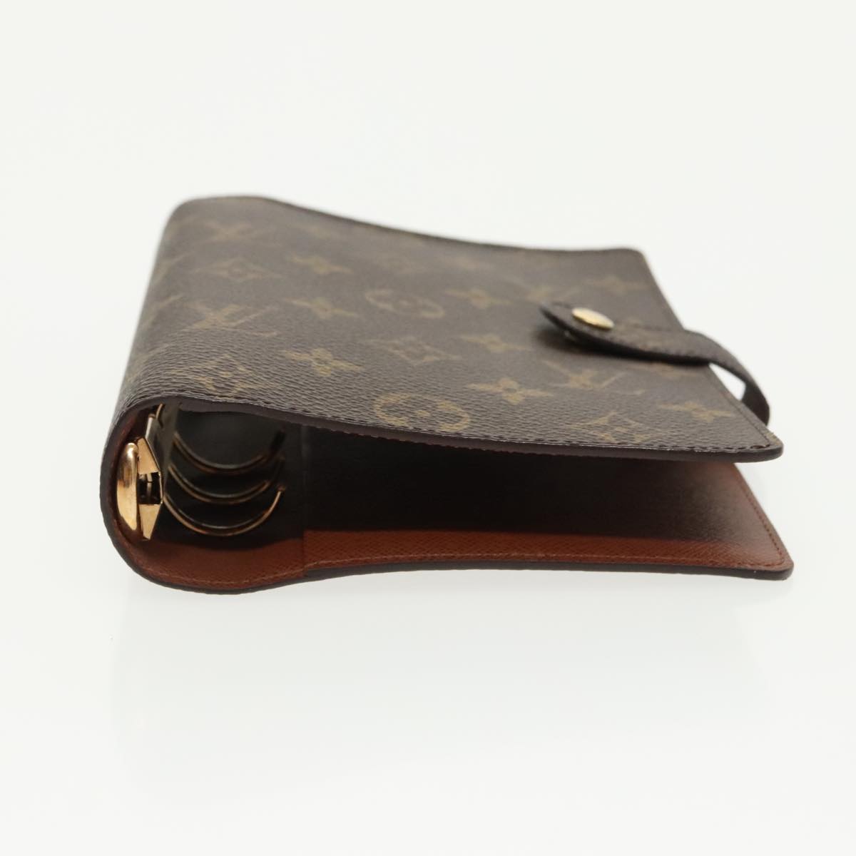 LOUIS VUITTON Monogram Agenda MM Day Planner Cover R20105 LV Auth 99221