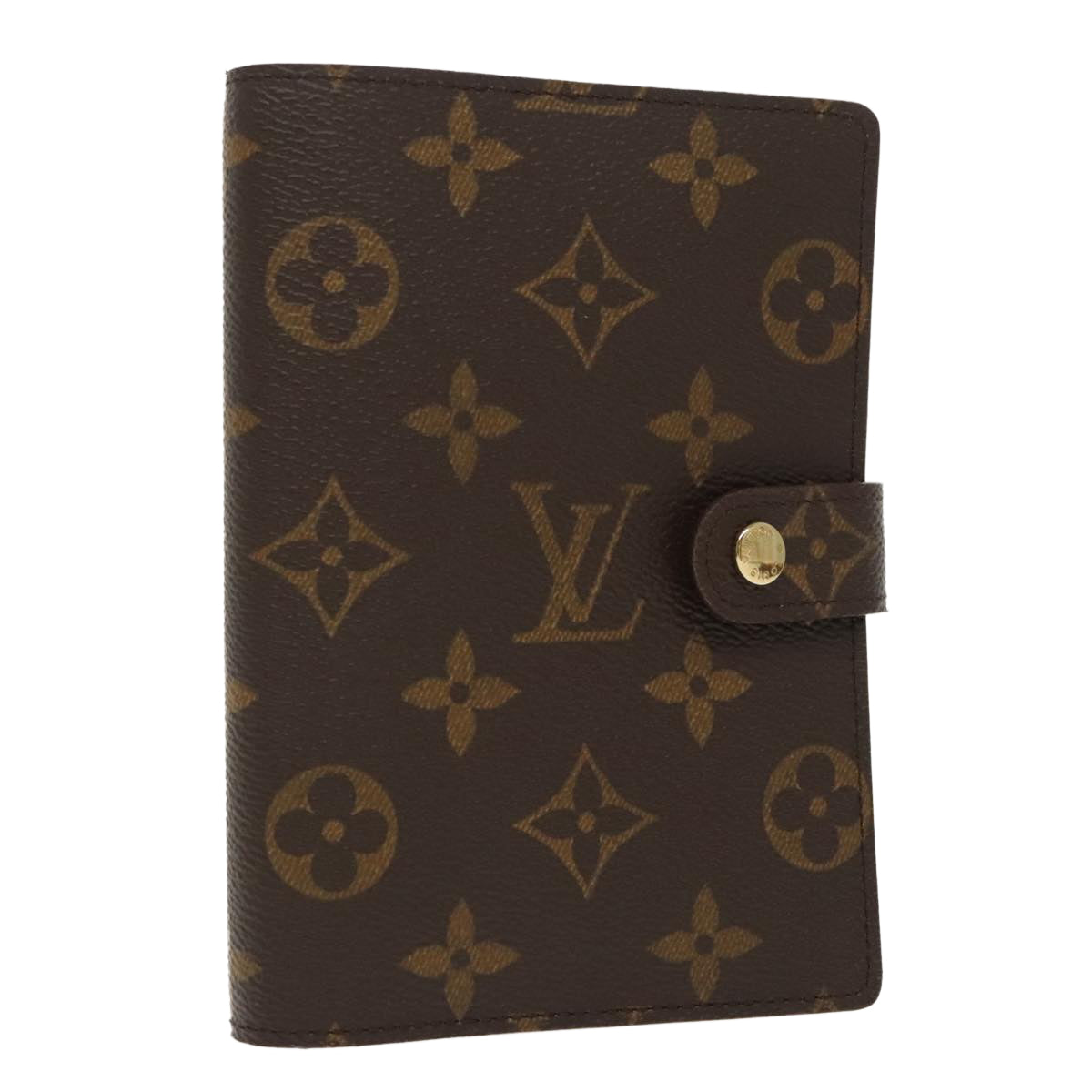 LOUIS VUITTON Monogram Agenda PM Day Planner Cover R20005 LV Auth 99222A