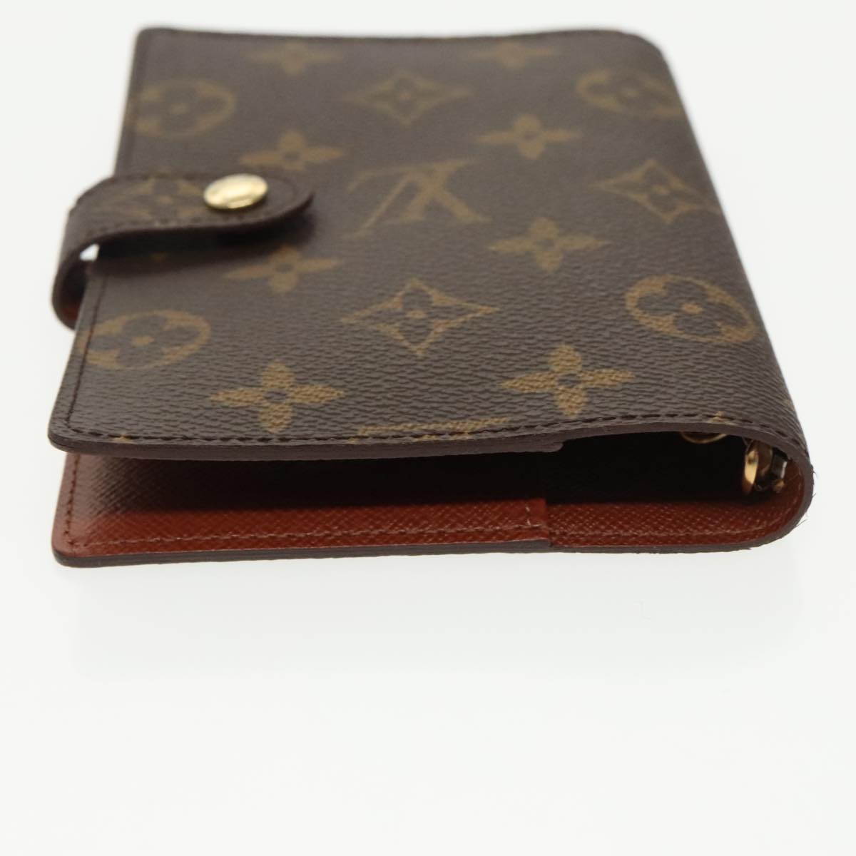 LOUIS VUITTON Monogram Agenda PM Day Planner Cover R20005 LV Auth 99222A