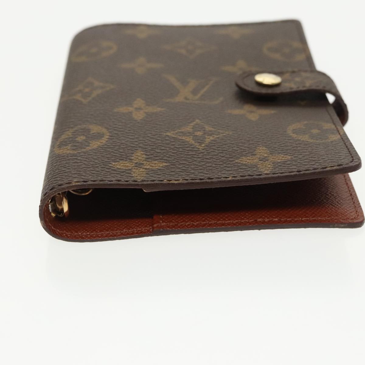 LOUIS VUITTON Monogram Agenda PM Day Planner Cover R20005 LV Auth 99222A